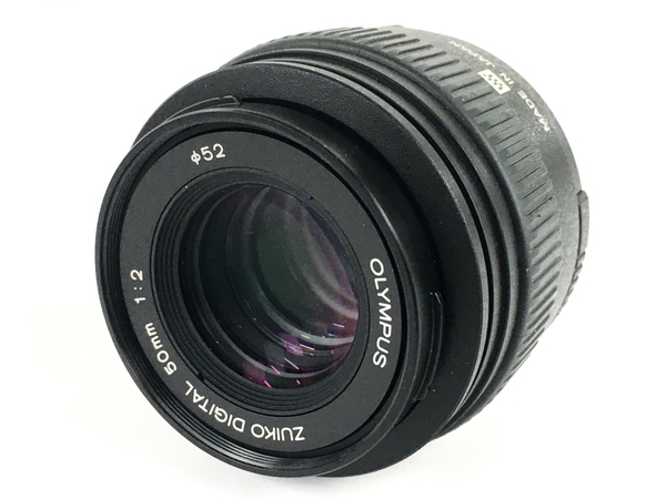 【動作保証】OLYMPUS ZUIKO DIGITAL 50mm F2 Macro ED LENS 単焦点レンズ オリンパス カメラ周辺機器 中古 Y8801510の画像1