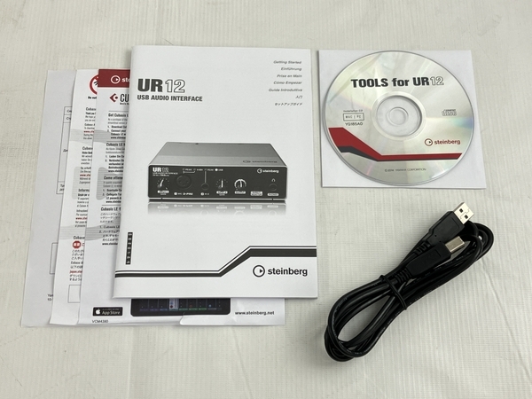 【動作保証】Steinberg UR12 USB オーディオ インターフェイス スタインバーグ 中古 N8821999の画像2