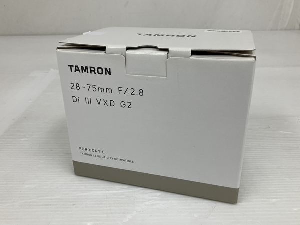 【動作保証】TAMRON 28-75mm F/2.8 Di III VXD G2 Eマウント sony A063 タムロン ソニー 中古 美品 O8835188の画像2