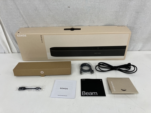 【動作保証】Sonos Beam Gen 2 S14 サウンドバー ビーム ブラック ソノス 音響機器 中古 S8824509_画像9