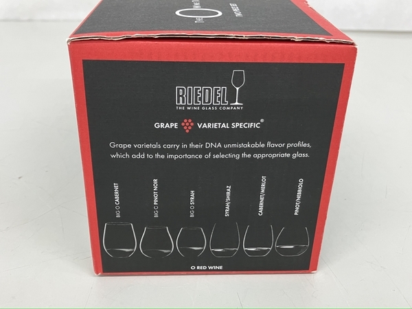 RIEDEL 2PINOT/NEBBIOLO GRAPE VARIETAL SPECIFIC ペア グラス セット 中古 K8799484_画像5