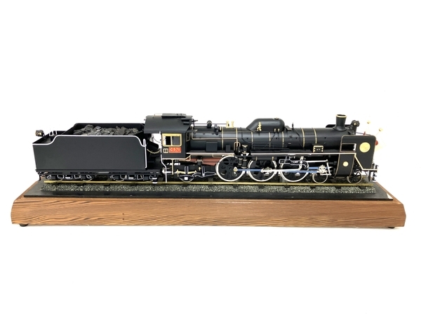 [ pickup limitation ]C57 type model locomotive silk crepe . row car steam locomotiv SL railroad model used direct O8809299