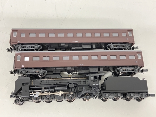 【動作保証】KATO カトー 2016-9 D51 標準形 他2両 レール付き Nゲージ 鉄道模型 中古 K8809766_画像7