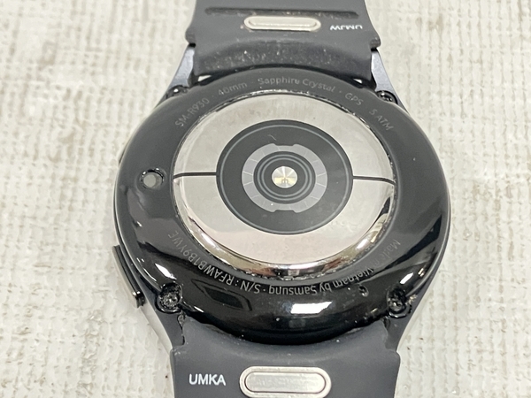 【動作保証】 SAMSUNG SM-R930 Galaxy Watch 6 スマートウォッチ 純正スポーツバンドセット 40mm サムスン グラファイト 中古 H8810421_画像8