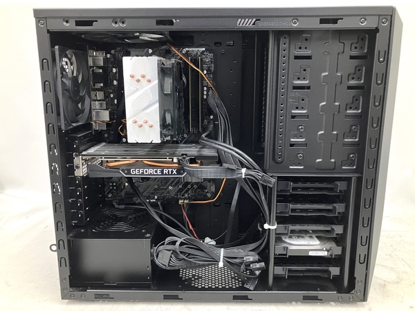 【動作保証】 Thirdwave GALLERIA デスクトップ パソコン ZV i7-9700K 16GB SSD 512GB HDD 2TB Win11 中古 M8647563の画像6