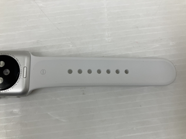 【動作保証】Apple Watch 3 Silver 38mm White Band MTEY2J/A スマートウォッチ アップル 時計 中古 O8764606の画像9