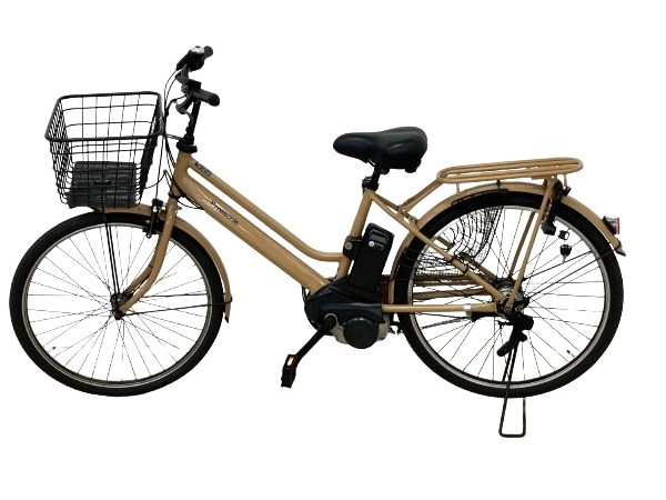 [ operation guarantee ]Panasonic BE-ELST635Y electric assist electromotive bicycle 26 -inch Panasonic used comfort B8804016