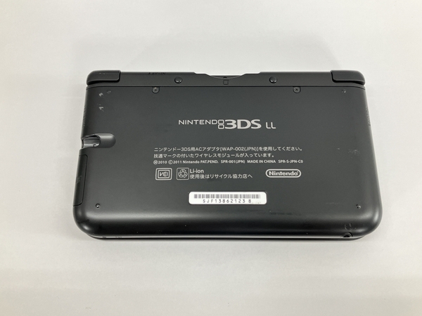 【動作保証】 Nintendo 3DS LL ブラック 携帯用 ゲーム機 中古 W8830682_画像7