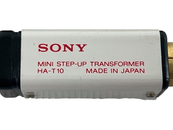 SONY ソニー HA-T10 MC用 小型 昇圧トランス U型コアダブルコイル ピンジャックタイプ 音響機器 ジャンク N8836649の画像7