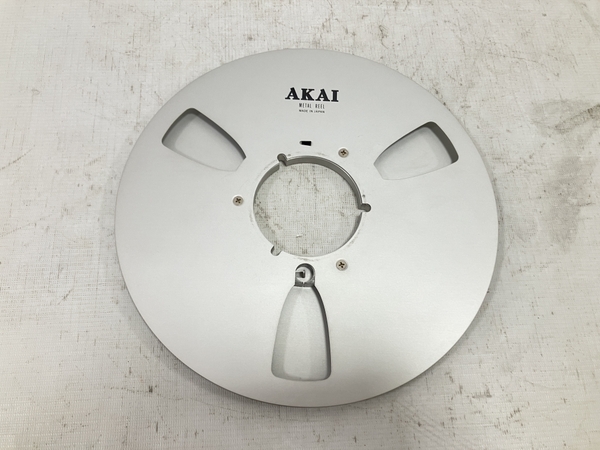 AKAI アカイ Metal Reel メタルリール 10号 オープンリールテープ 音響 オーディオ 中古 H8836397_画像1