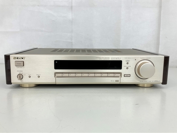 SONY ソニー ST-S333ESJ FM/AMチューナー ステレオチューナー 音響機器 ジャンク K8817007の画像1