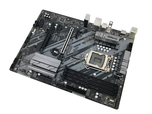 ASRock Z490 PHANTOM GAMING 4 マザーボード PC パソコン パーツ ジャンク M8785579_画像1