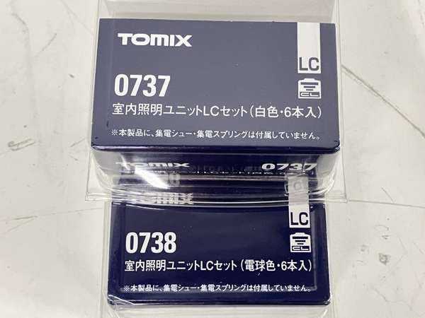 【動作保証】TOMIX 0737 室内灯ユニット LCセット 白色・6本入り その他 計 6点セット Nゲージ 鉄道模型 未使用 S8836784の画像9