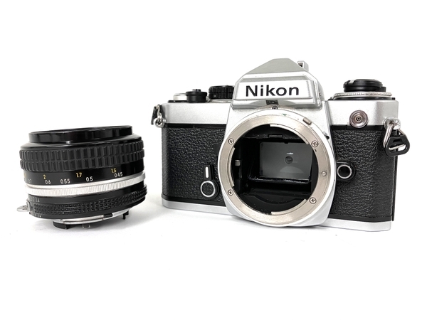 Nikon FE NIKKOR 50mm F1.4 Ai-s フィルムカメラ レンズセット ニコン ジャンク Y8815508_画像1