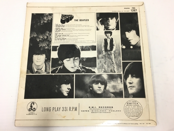 The Beatles Rubber Soul ビートルズ レコード 中古 T8078537の画像7