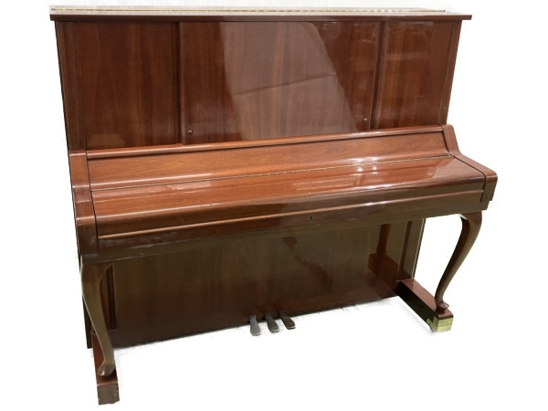 [ pickup limitation ] YAMAHA W106 upright piano wood grain cat pair used direct Y8386916
