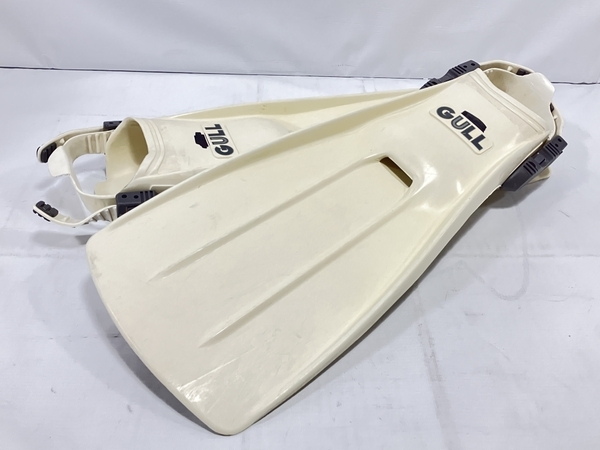 GULL Bonito485 ダイビング ラバーフィン 25~26cm スキューバ 中古 H8626902の画像1