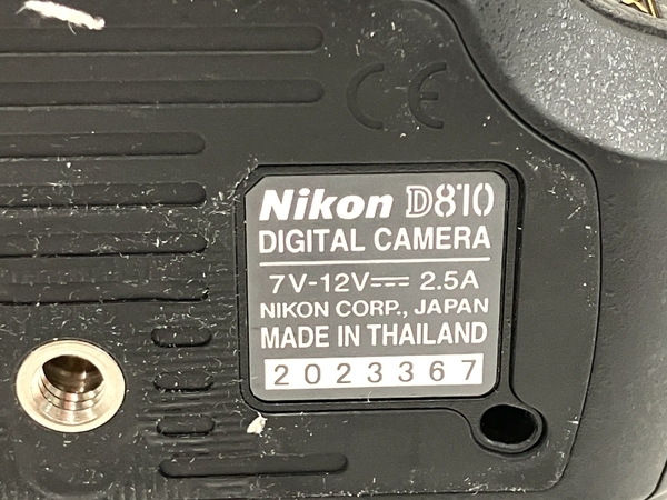 【動作保証】Nikon D810 デジタル一眼レフカメラ カメラ ボディ フルサイズ ニコン 中古 良好 T8822119の画像10