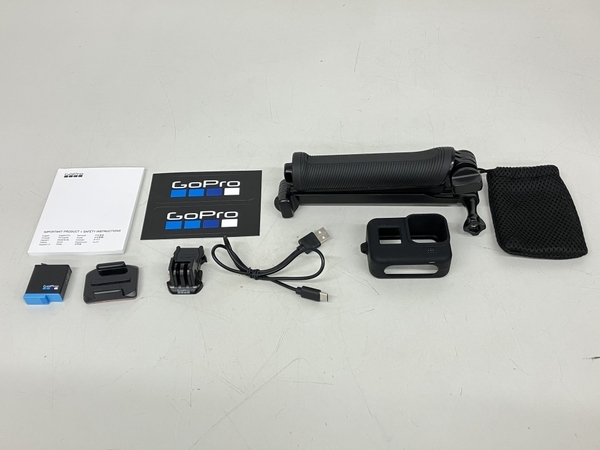 【動作保証】GoPro HERO8 Black ゴープロ アクションカメラ ハンドグリップ付き 中古 K8814362_画像2