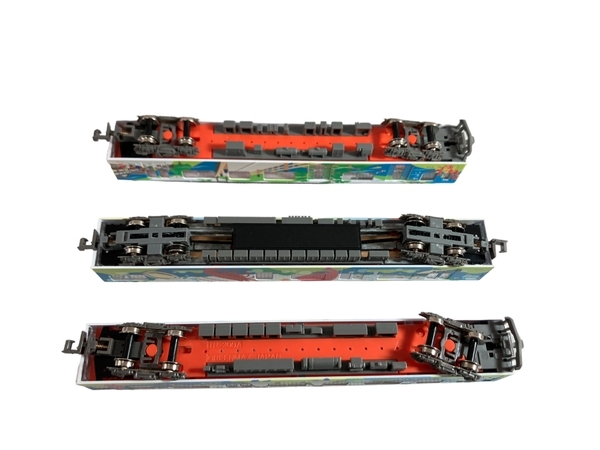 【動作保証】 グリーンマックス 50662 近鉄2013系 観光列車 つどい 登場時 3両セット Nゲージ 鉄道模型 美品 N8836291_画像8