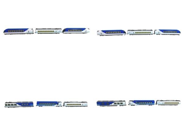 【動作保証】 TOMIX 92499/92500 近畿日本鉄道50000系 しまかぜ 基本+増結 6両セット Nゲージ 鉄道模型 美品 N8833126_画像10