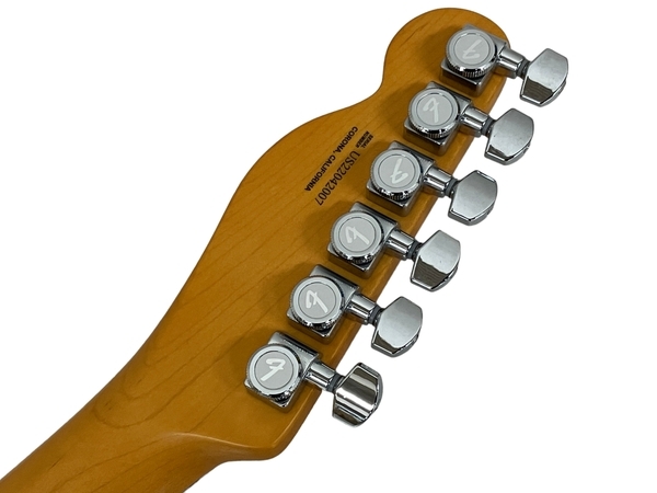 【動作保証】 Fender USA American Ultra Luxe Telecaster Transparent Surf Green Rosewood エレキギター 中古 美品 T8811071の画像9