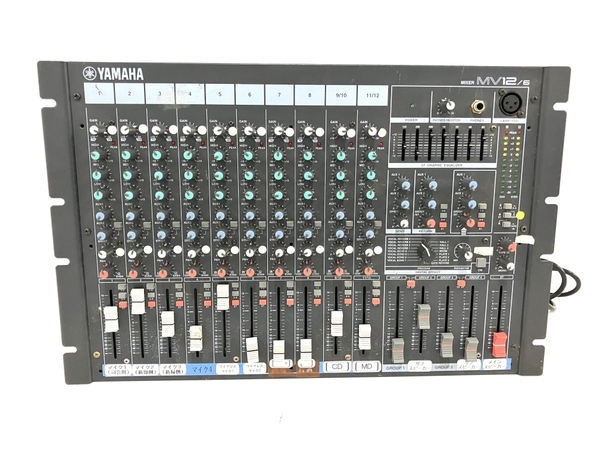 YAMAHA MIXER MV12/6 rack mount analog mixer sound equipment Junk B8799275