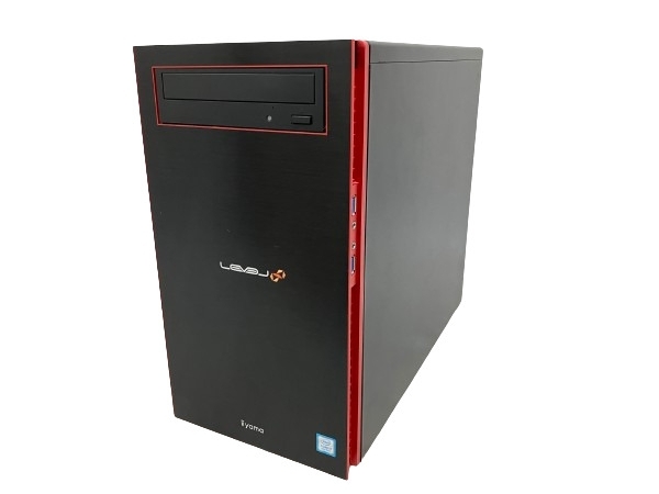 【動作保証】 iiyama LEVEL デスクトップ パソコン ILeDXs-M0B6 i7-8700 16GB SSD 512GB HDD 1TB Win11 中古 M8756462_画像1