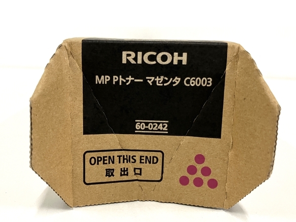 RICOH リコー 純正 トナー C6003 マゼンタ 未使用 B8674793の画像7