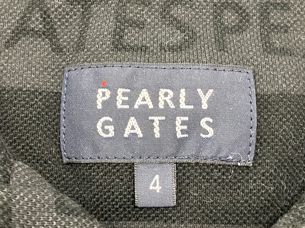 PEARLY GATES パーリーゲイツ ボーダー 半袖ポロシャツ ファッション 中古 H8709073_画像9