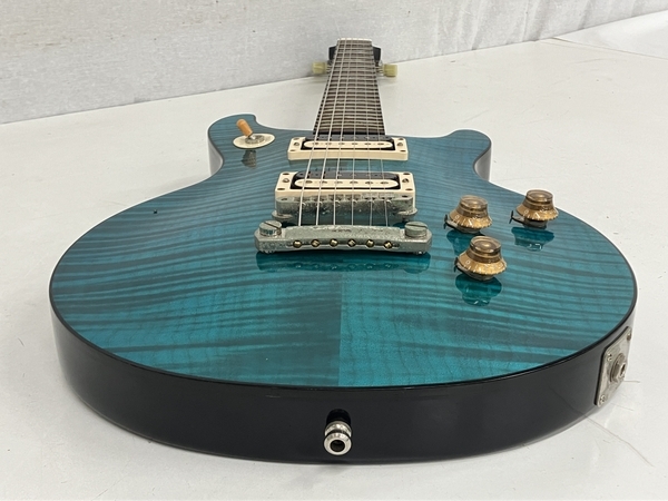 Gibson custom Tak Matsumoto DC Standard Flame Top Aqua Blue 2nd Edition エレキギター ギブソン 中古 S8667991_画像4