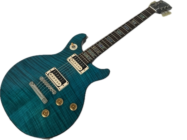 Gibson custom Tak Matsumoto DC Standard Flame Top Aqua Blue 2nd Edition エレキギター ギブソン 中古 S8667991_画像1