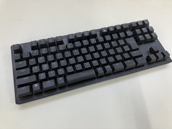 【動作保証】 RAZER HUNTSMAN V2 TENKEYLESS ゲーミングキーボード PC周辺機器 家電 中古 K8823974_画像1