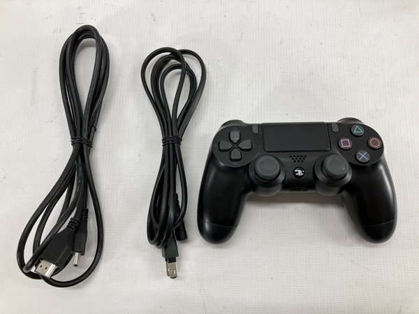 【動作保証】SONY ソニー CUH-2100A 500GB PlayStation4 プレステ4 コントローラー付き ゲーム 中古 W8838586_画像2