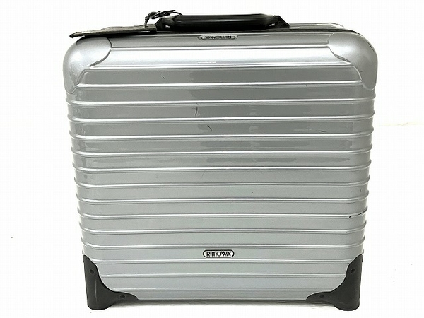 【動作保証】 RIMOWA リモワ SALSA 895 グレー 02 2輪 25L ビジネストローリー キャリーケース 中古 O8842111_画像2