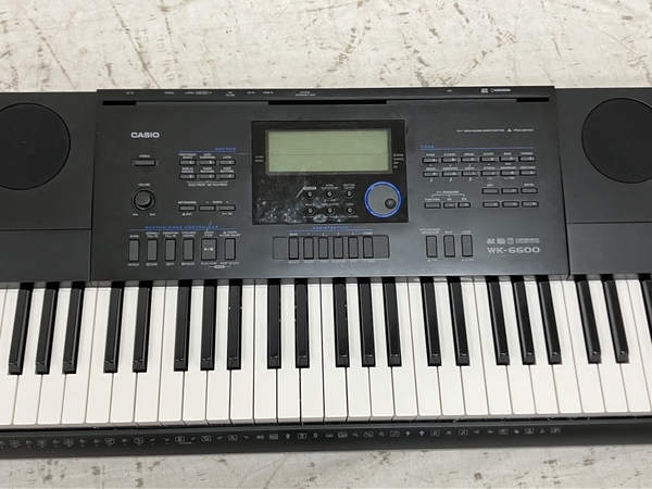 【動作保証】 CASIO WK-6600 電子 ピアノ キーボード 76鍵盤 収納バッグ付き 鍵盤 楽器 カシオ 中古 H8764931_画像4