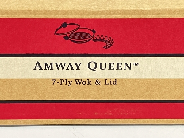 AMWAY QUEEN 103815J3 鍋 アムウェイ・クイーン・ウォック 未使用 K8730573の画像2