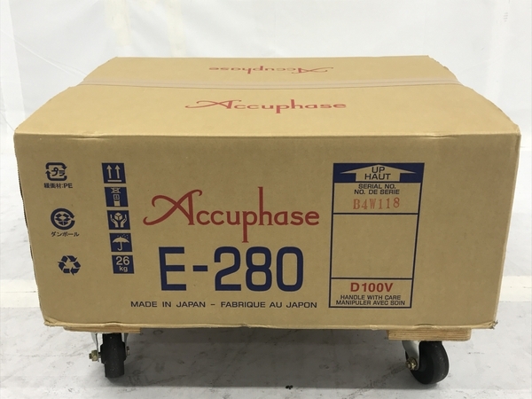 【動作保証】Accuphase E-280 プリメインアンプ アキュフェーズ 音響機器 音楽 趣味 未使用 F8818539_画像2