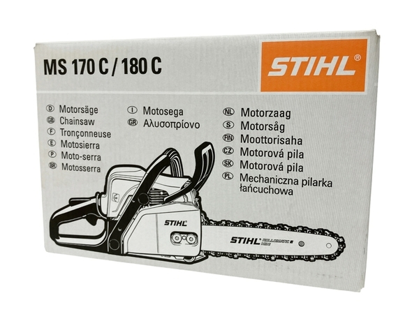 【動作保証】 STIHL MS170C-E チェーンソー 刃付き 電動 工具 未使用 M8840196_画像1