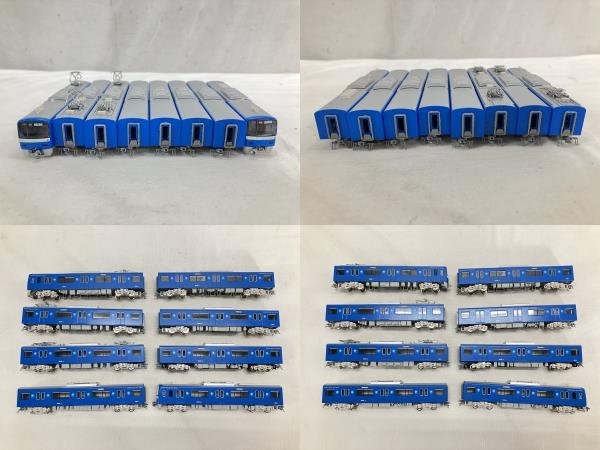 【動作保証】 グリーンマックス 4191 京急600形 KEIKYU BLUE SKY TRAIN 8両セット Nゲージ 鉄道模型 中古 W8842305_画像3