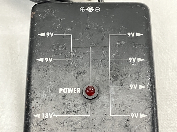 【動作保証】Guyatone AC-102 POWER SUPPLY エフェクターケーブル2本つき 音響機材 中古 W8840172_画像6