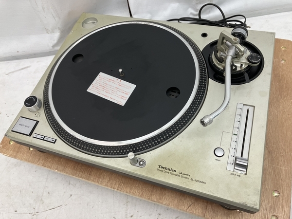 【動作保証】Technics SL-1200MK5 ターンテーブル ダイレクトドライブ レコードプレーヤー テクニクス 音響機材 中古 C8838796_画像6