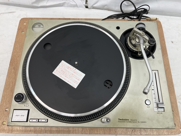【動作保証】Technics SL-1200MK5 ターンテーブル ダイレクトドライブ レコードプレーヤー テクニクス 音響機材 中古 C8838796_画像4