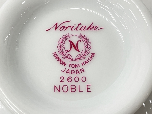 Noritake ノリタケ 2600 コーヒーカップ ソーサー 6客セット 食器 中古 W8823421_画像9