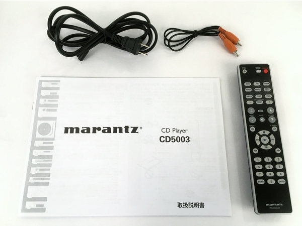 【動作保証】Marantz CD5003 CD プレーヤー 2010年製 音響機材 オーディオ マランツ 中古 Y8786015_画像2