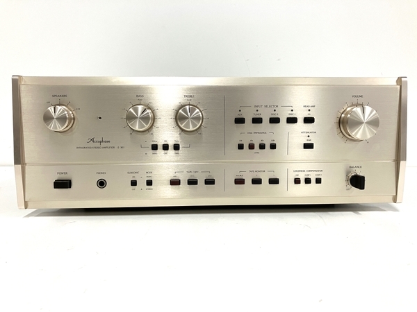 Accuphase E301 INTEGRATED AMPLIFIER プリメイン アンプ オーディオ 音響機器 ジャンク B8781450_画像1