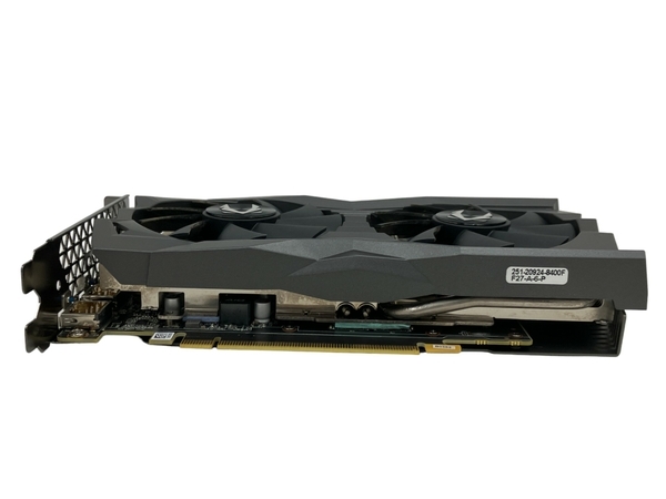 ZOTAC GAMING GeForce RTX 2060 6GB グラフィックボード PC周辺機器 ジャンク M8807887の画像4