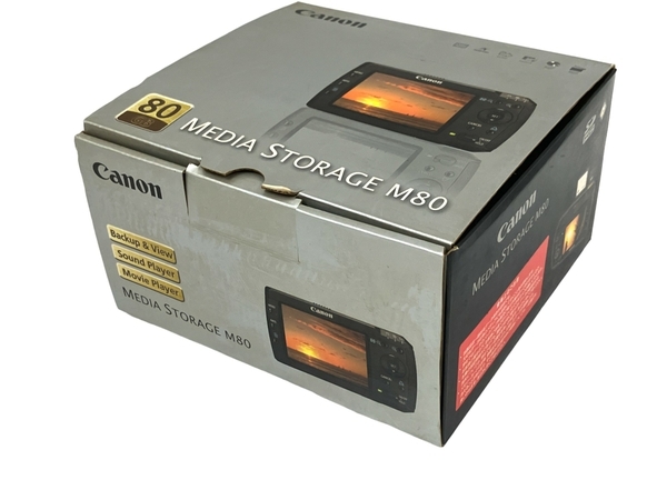 [ operation guarantee ]Canon Canon MEDIA STORAGE M80 media storage unused breaking the seal settled T8846620
