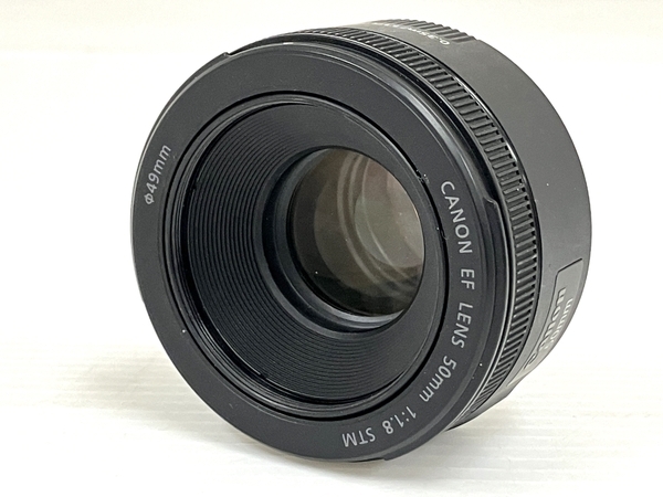 【動作保証】Canon 単焦点レンズ EF 50mm 1:1.8 STM レンズ 中古 美品 O8845900_画像1