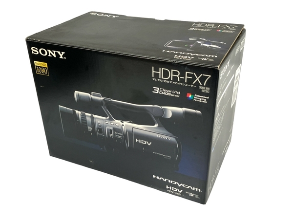 【動作保証】SONY ソニー HDR-FX7 デジタルHDビデオカメラレコーダー 開封済 未使用 T8845083の画像1